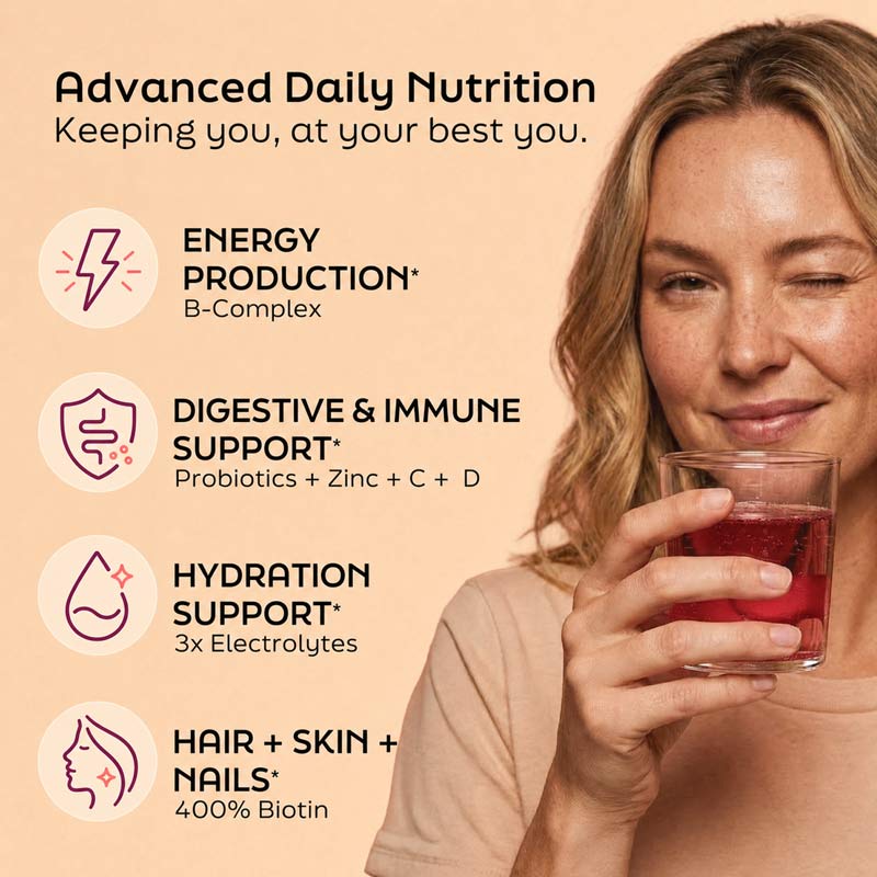 Daily Nutrition for Her — Hydration & Wellness Mix