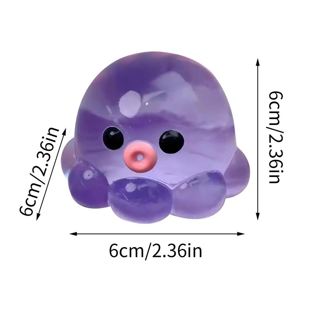 Glowing Octopus Bubble Pop Sensory Fidget Toy