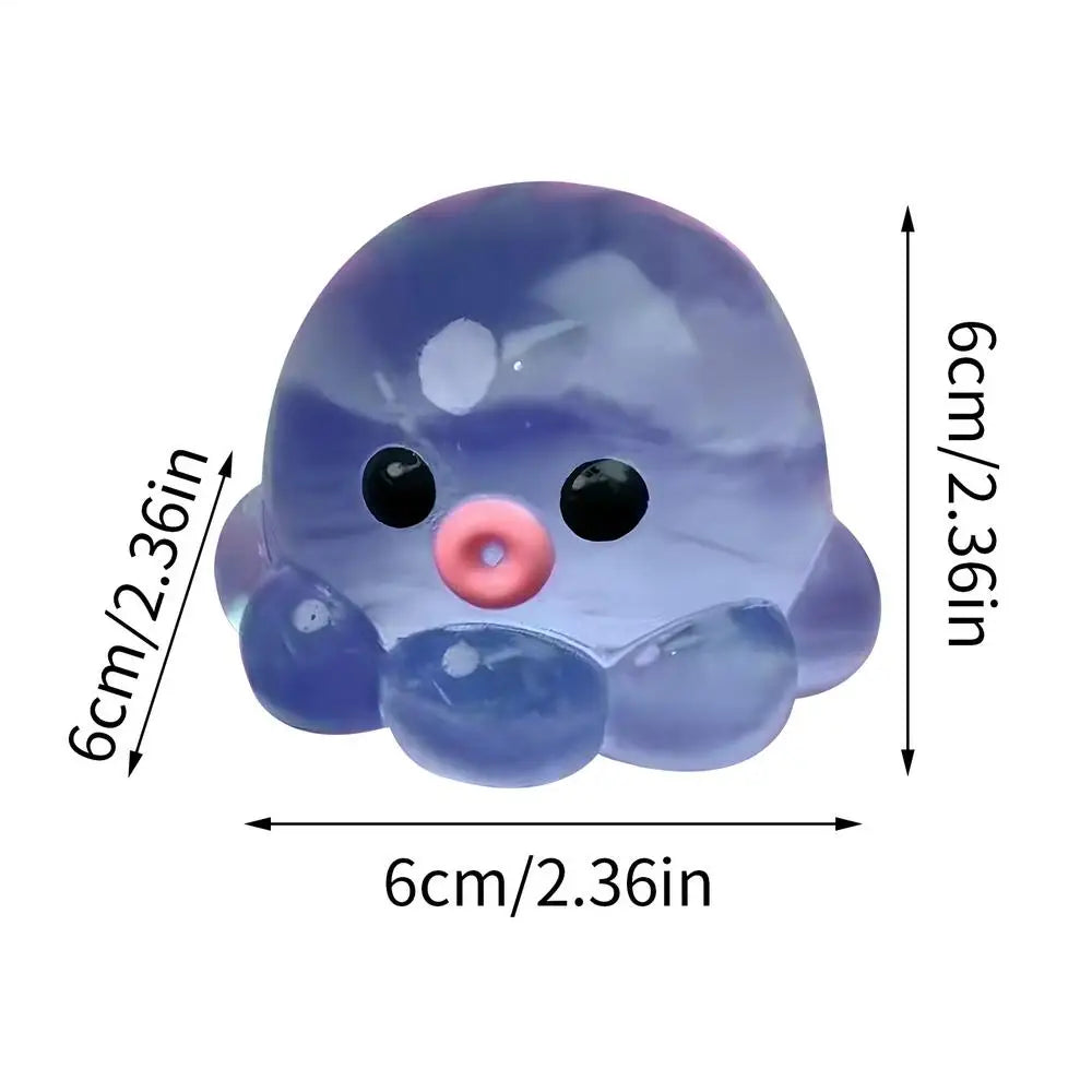 Glowing Octopus Bubble Pop Sensory Fidget Toy