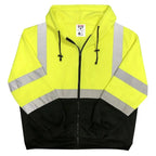 Safety Main 05LWJYB Hi-Vis Yellow/Black Jacket — Class 3, 5-Pack
