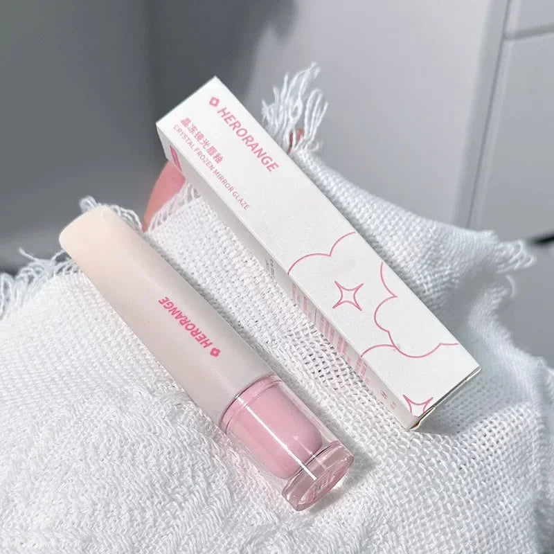 Crystal Jelly Lip Gloss Mirror Water Liquid Lipstick Moisturizing Long Lasting Sexy Lip Plumper Lip Tint Makeup Korean Cosmetics