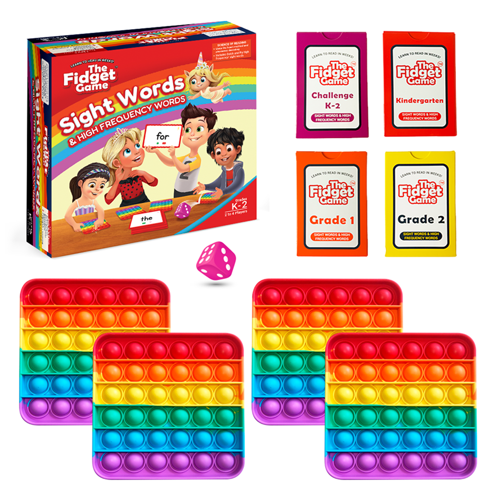 The Fidget Game — Sight Words Edition