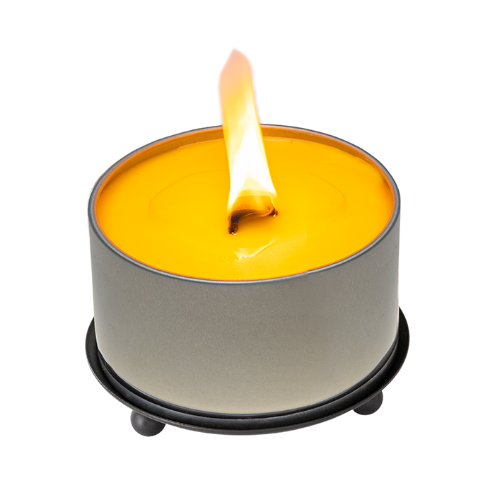 Wrought-Iron Trivet and Candle Holder