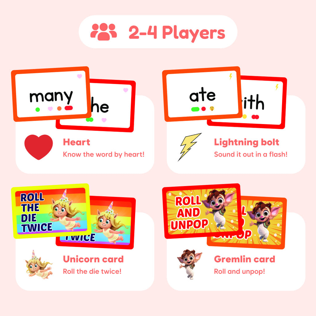 The Fidget Game — Sight Words Edition