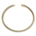 4 CTW Lab-Grown Diamond Tennis Bracelet — 14K Gold