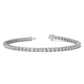 12 CTW Lab-Grown Diamond Tennis Bracelet — 14K Gold