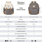 Birch Bag Mini - Diaper Backpack