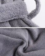 Classic Ultra-Soft Absorbent Cotton Bathrobe / White