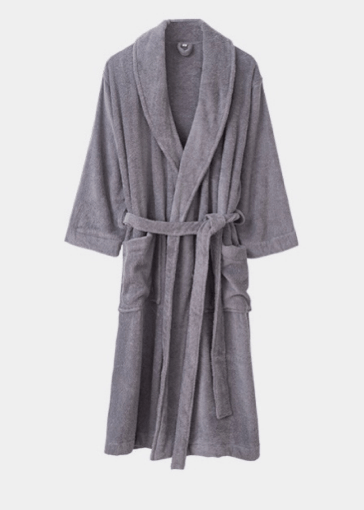 Classic Ultra-Soft Absorbent Cotton Bathrobe / White