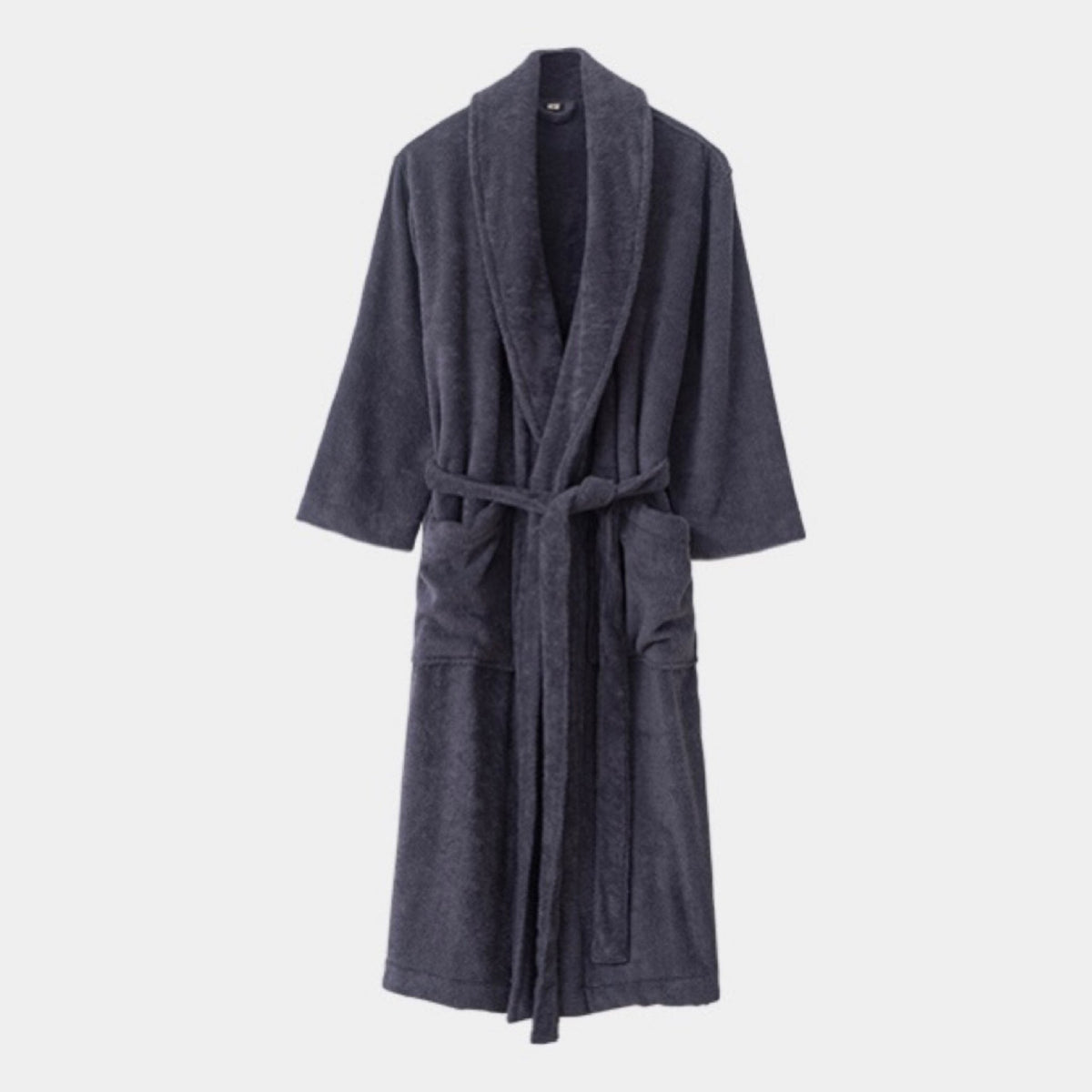 Classic Ultra-Soft Absorbent Cotton Bathrobe / White