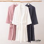Classic Ultra-Soft Absorbent Cotton Bathrobe / Pink