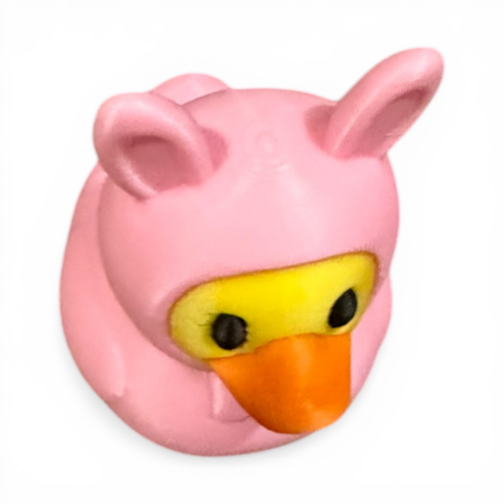 Easter Bunny Duck — 3D-Printed Collectible Duck