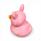 Easter Bunny Duck — 3D-Printed Collectible Duck