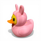 Easter Bunny Duck — 3D-Printed Collectible Duck