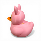 Easter Bunny Duck — 3D-Printed Collectible Duck