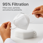 KN95 Masks — 10-Pack, 5-Layer Protection