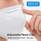 KN95 Masks — 10-Pack, 5-Layer Protection