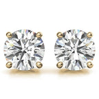 0.50 CTW Lab-Grown Diamond Stud Earrings — 14K Gold