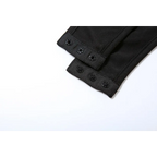 Gothic Techwear Hollow-Out Bodysuit
