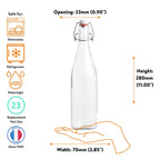 Le Parfait Swing Top and Milk Bottles