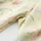 Lillian Lapel Collar & Button Front Floral Pajama Set / Long-Sleeve & Long-Pant