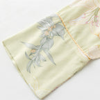 Lillian Lapel Collar & Button Front Floral Pajama Set / Long-Sleeve & Long-Pant