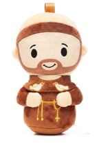 Saint Francis of Assisi Catholic Plush Doll — Patron of Animals 4.75"