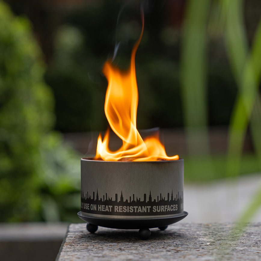 Wrought-Iron Trivet and Candle Holder