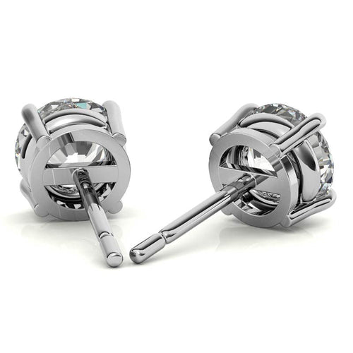 0.50 CTW Lab-Grown Diamond Stud Earrings — 14K Gold