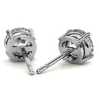 5 CTW Lab-Grown Diamond Stud Earrings — 14K Gold